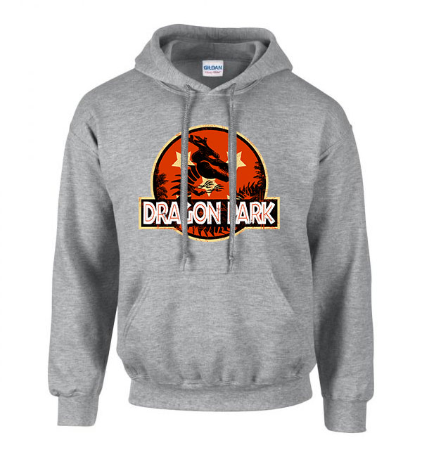 dragon ball dragon park Sportszürke Férfi Kapucnis Pulóver