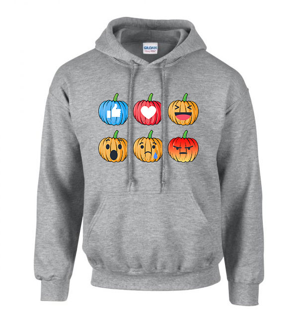 emoji tökök tök Sportszürke Férfi Kapucnis Pulóver