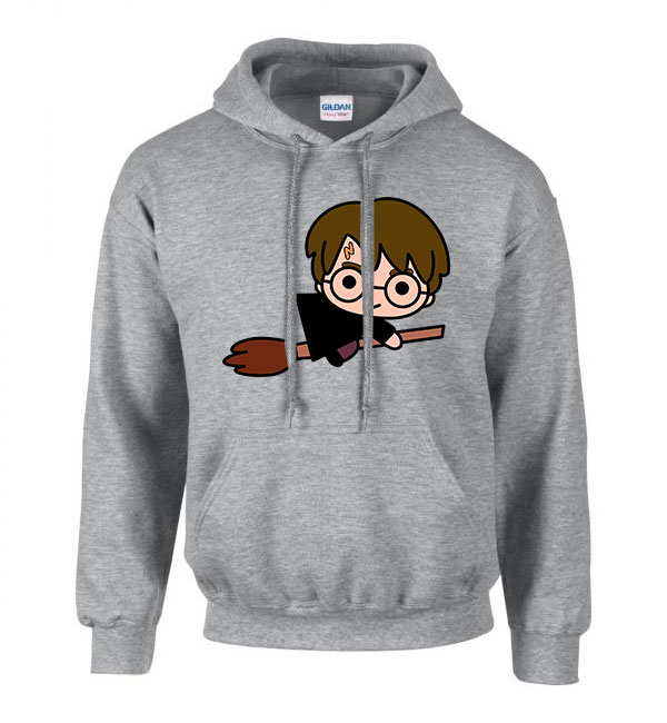 harry potter Sportszürke Férfi Kapucnis Pulóver