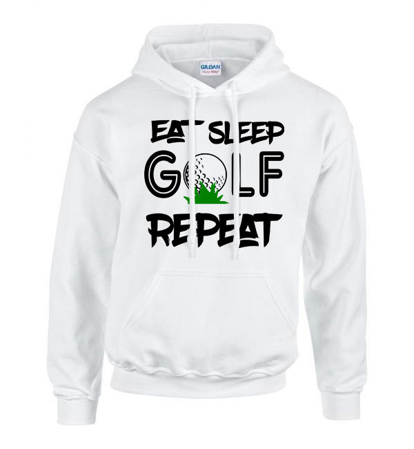 golf golfos Fehér Férfi Kapucnis Pulóver