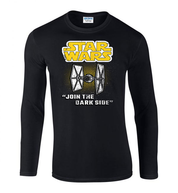 star wars fighter Fekete Férfi Hosszú Ujjú Póló