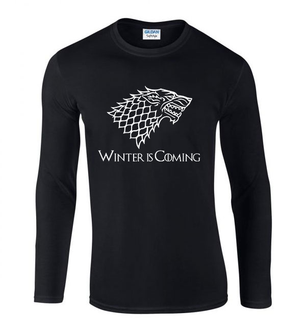 game of thrones trónok harca Fekete Férfi Hosszú Ujjú Póló