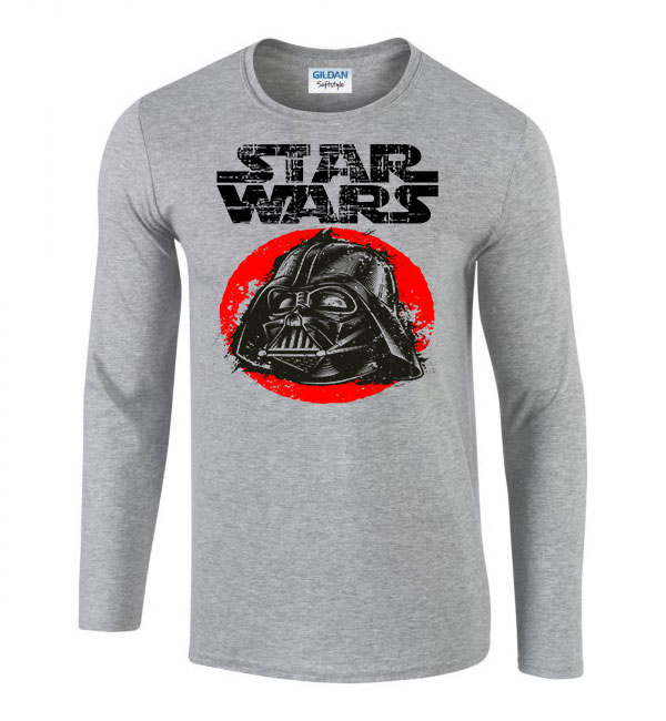 star wars darth vader Sportszürke Férfi Hosszú Ujjú Póló