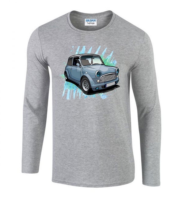 go trabi trabant Sportszürke Férfi Hosszú Ujjú Póló