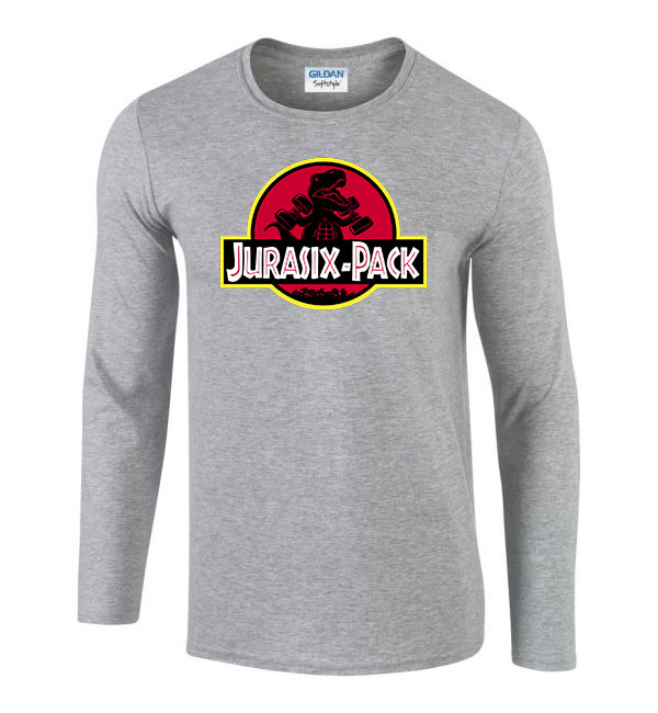 kondi humor six pack kocka has Sportszürke Férfi Hosszú Ujjú Póló