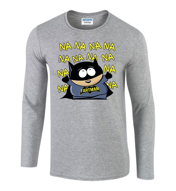 cartman south park Sportszürke Férfi Hosszú Ujjú Póló