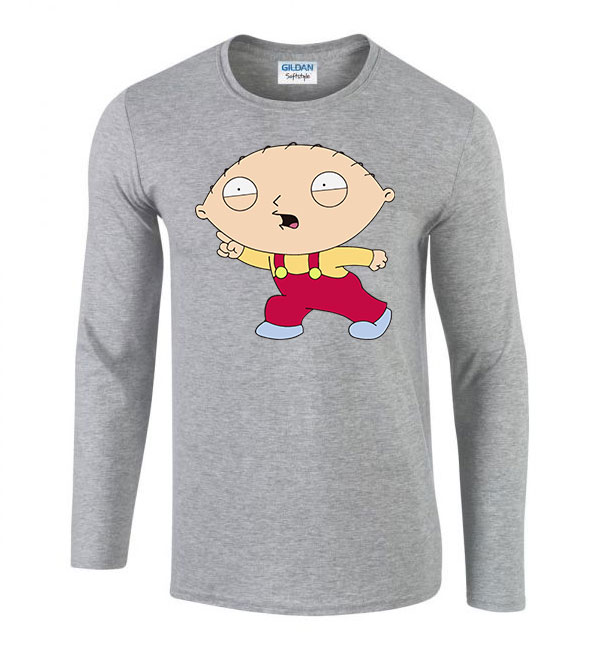 stewie family guy Sportszürke Férfi Hosszú Ujjú Póló