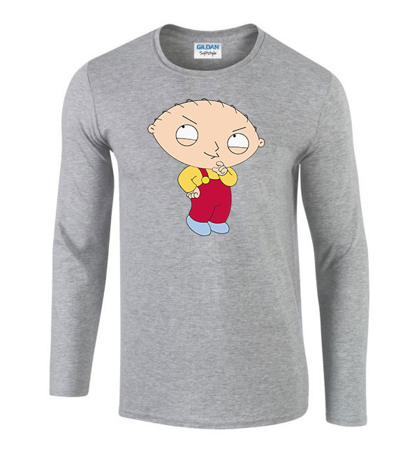 Family Guy stewie Sportszürke Férfi Hosszú Ujjú Póló