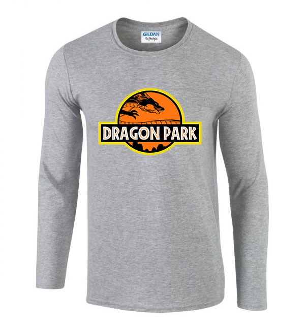 shenron shenlong dragon ball Sportszürke Férfi Hosszú Ujjú Póló