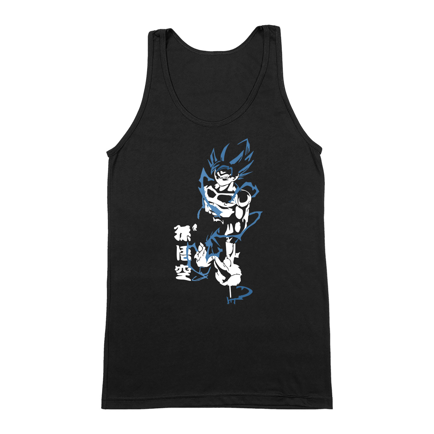 Son Goku Dragon Ball Fekete Férfi Trikó
