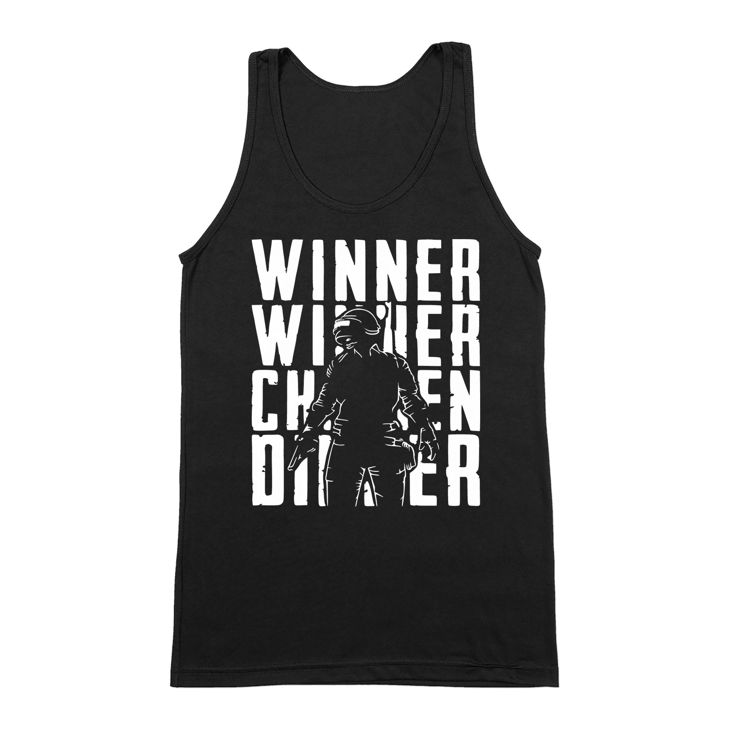 pubg gamer Fekete Férfi Trikó