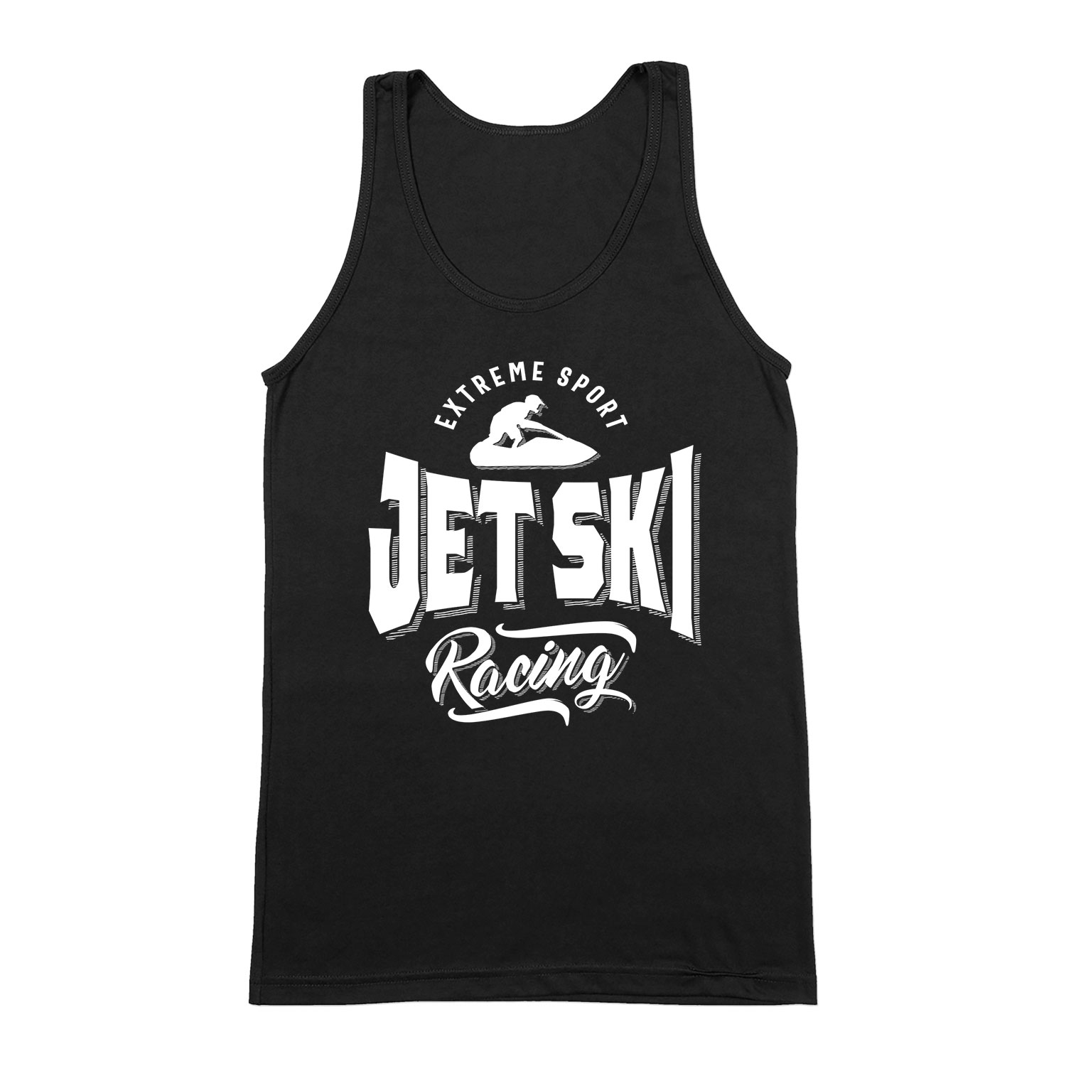 jet ski Fekete Férfi Trikó