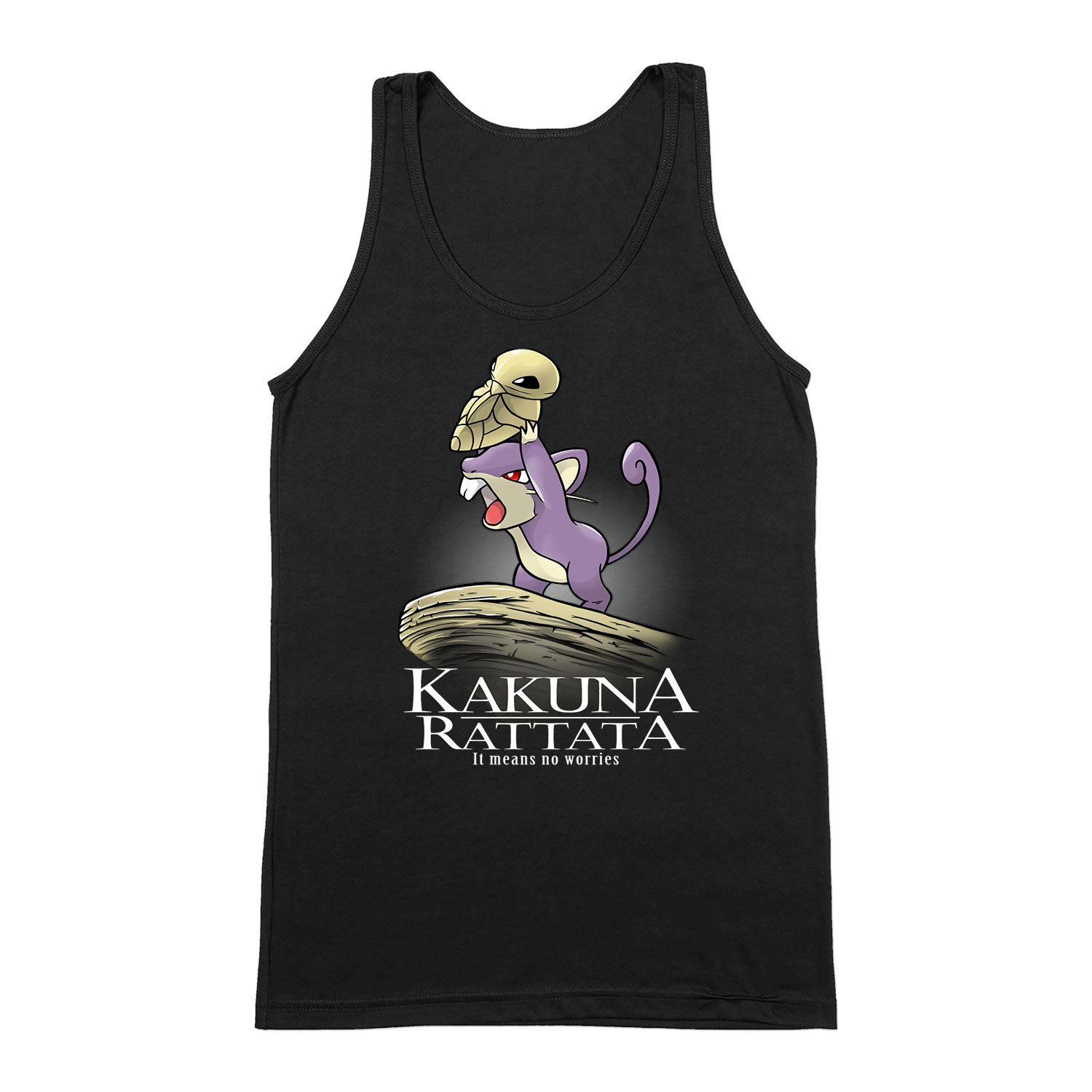 kakuna rattata pokemon  Fekete Férfi Trikó