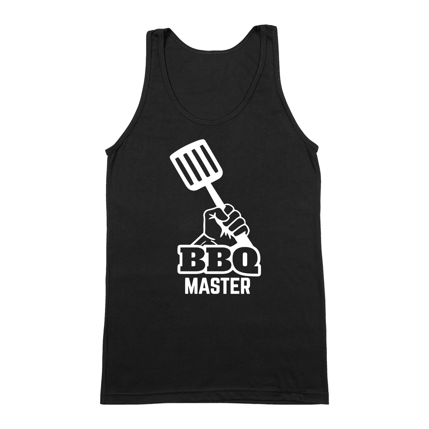 bbq grill grillezés Fekete Férfi Trikó