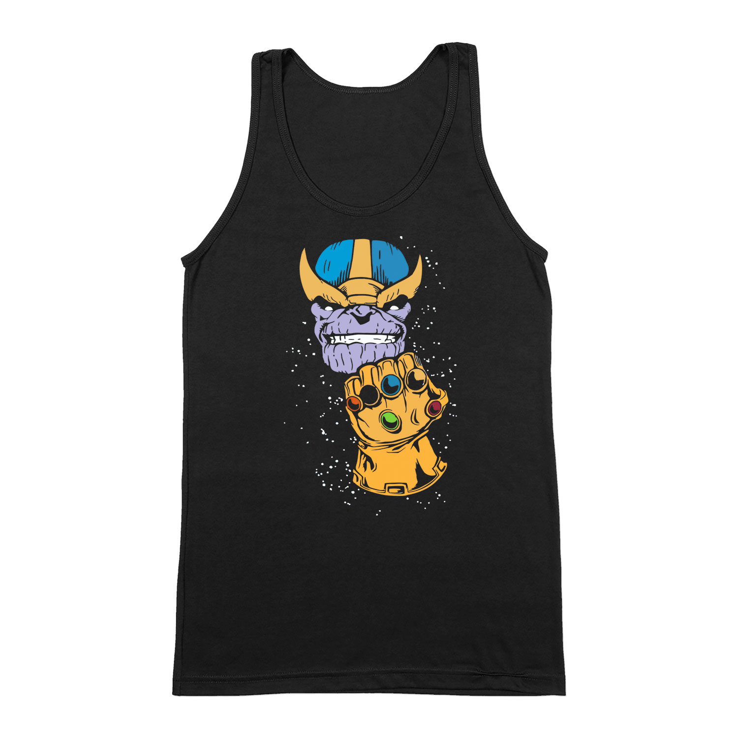 avengers bosszúállók thanos Fekete Férfi Trikó