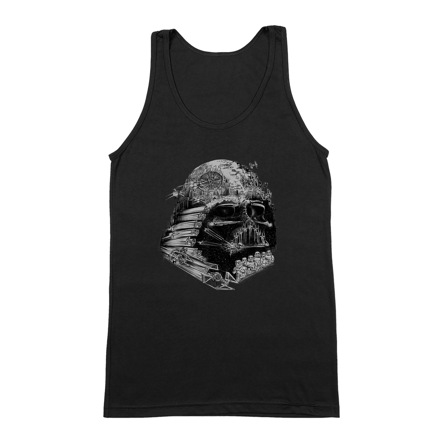 star wars darth vader Fekete Férfi Trikó