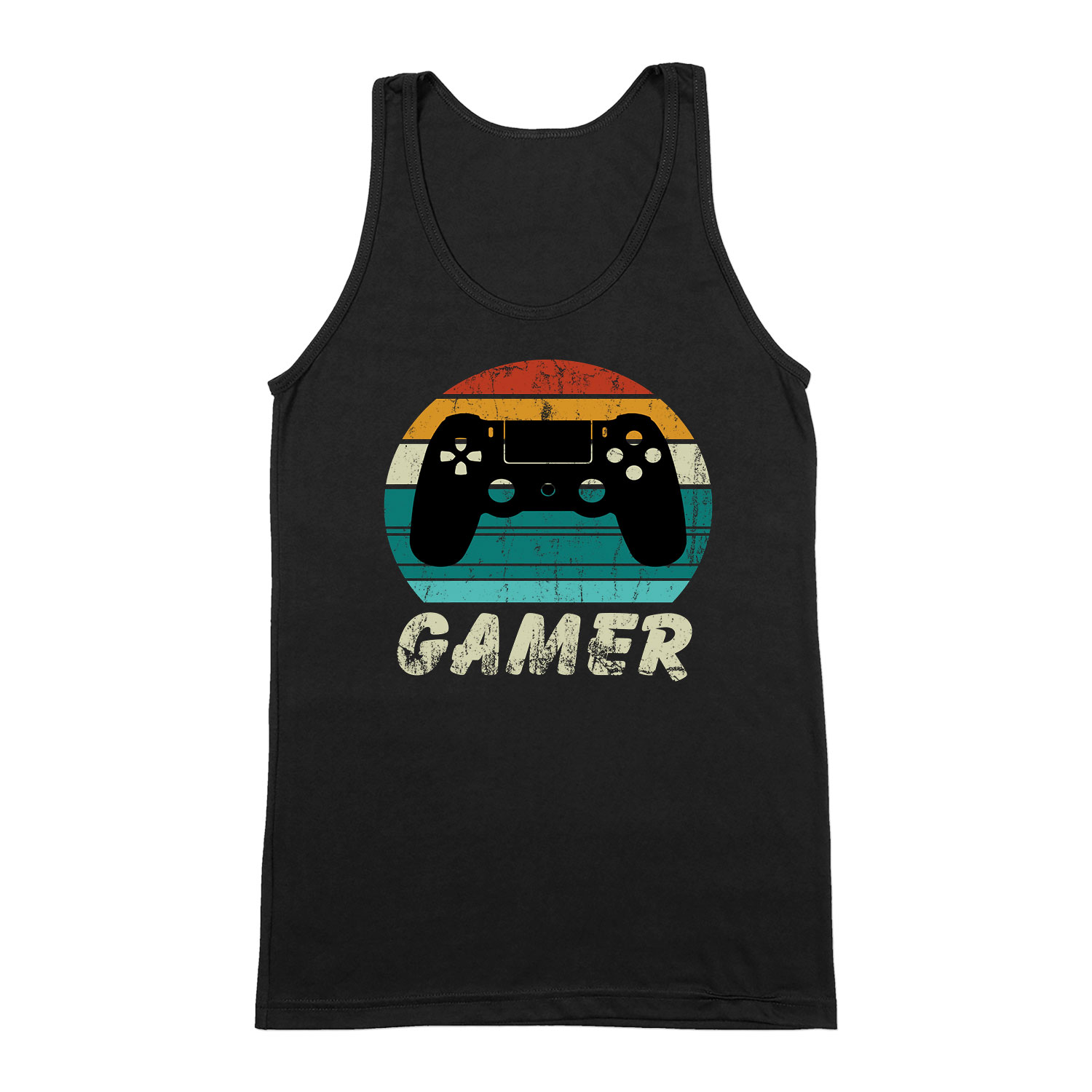 gamer Fekete Férfi Trikó
