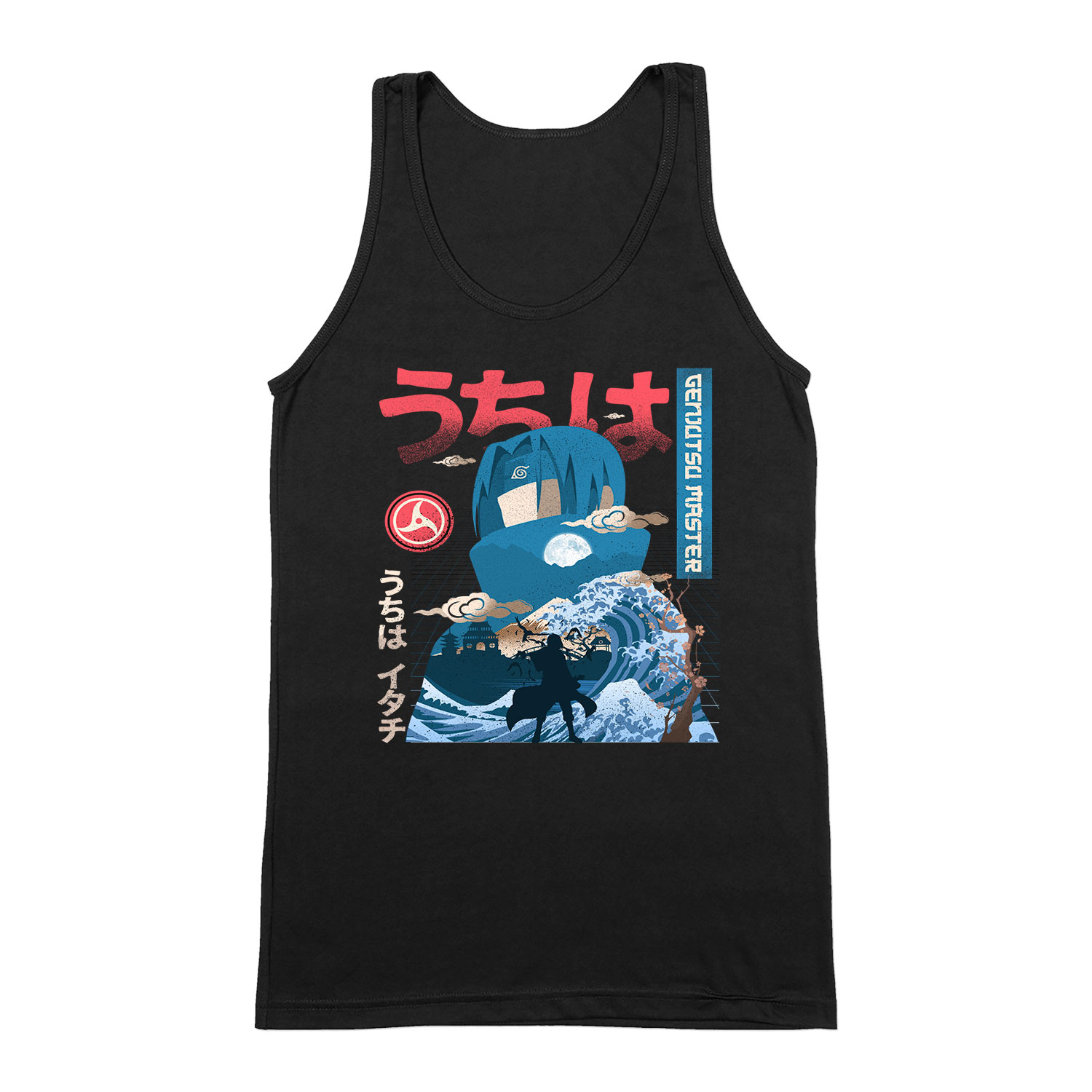 naruto Fekete Férfi Trikó