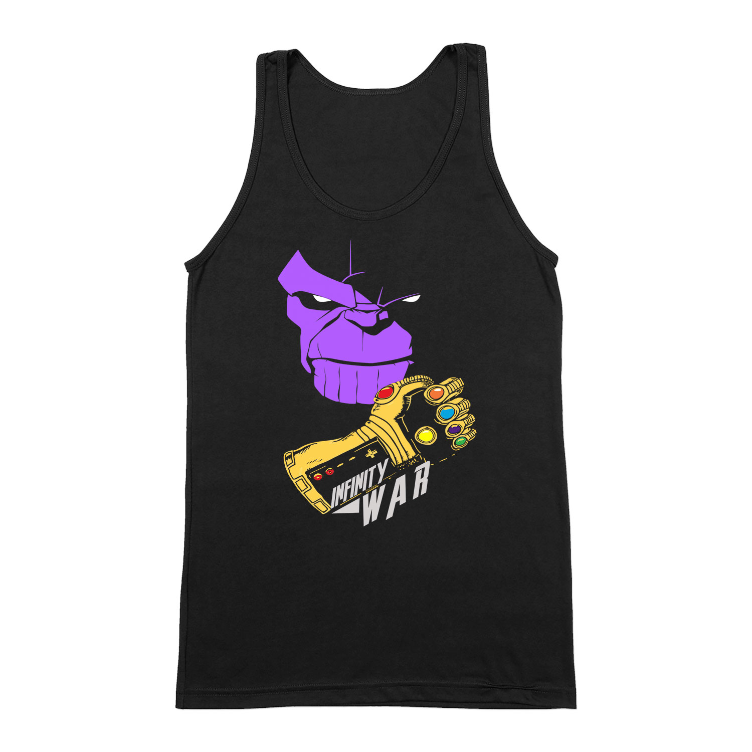 thanos avengers bosszúállók Fekete Férfi Trikó