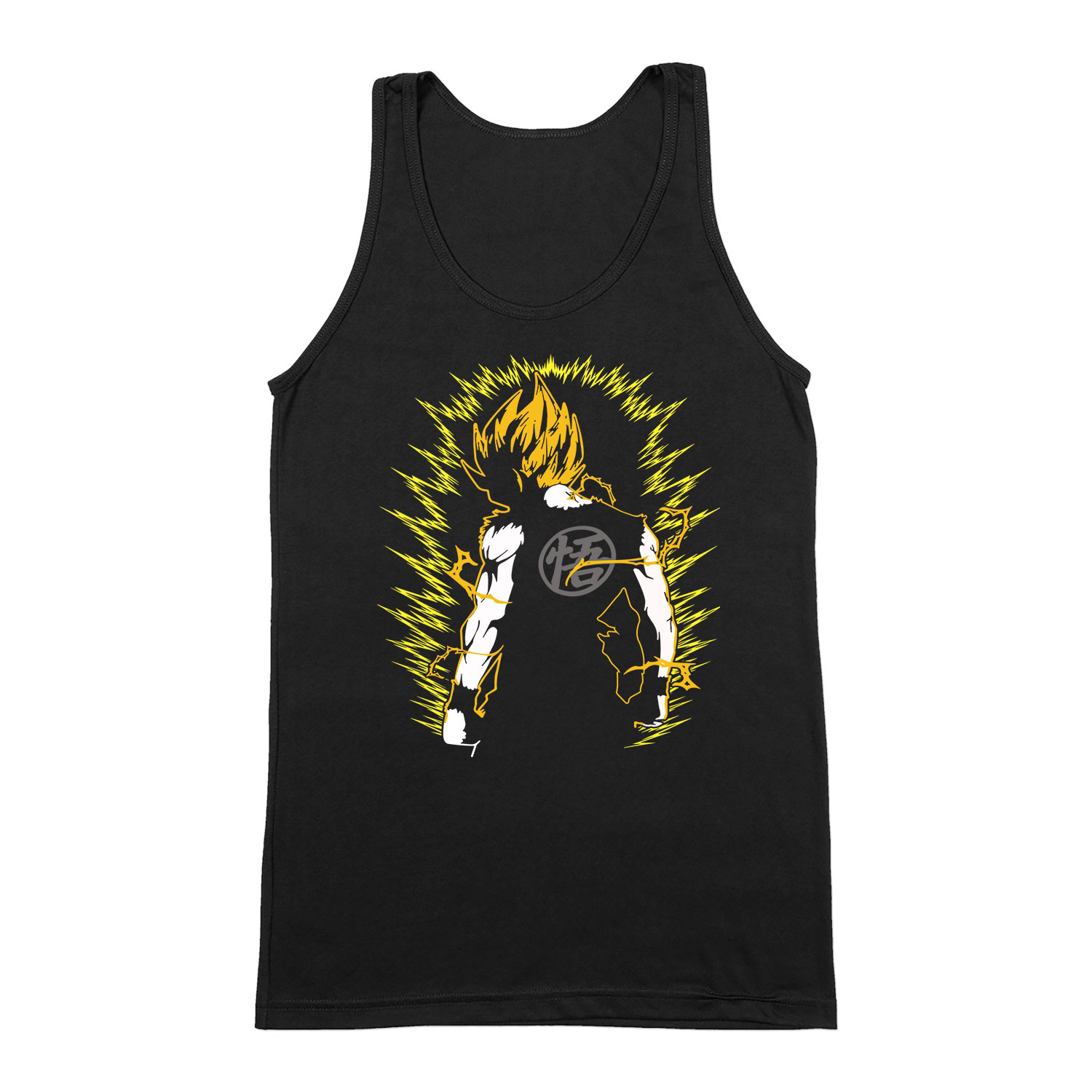 dragon ball son goku Fekete Férfi Trikó