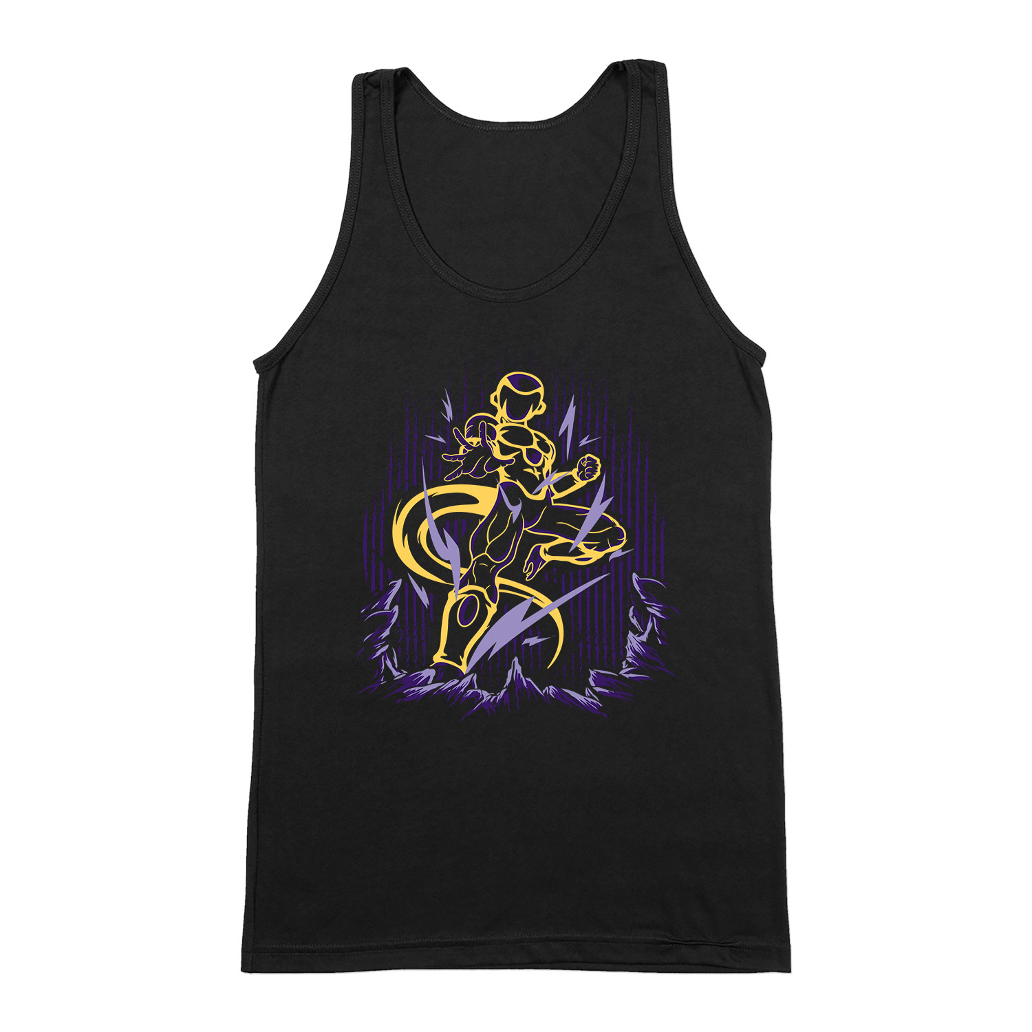 frieza dermesztő dragon ball Fekete Férfi Trikó