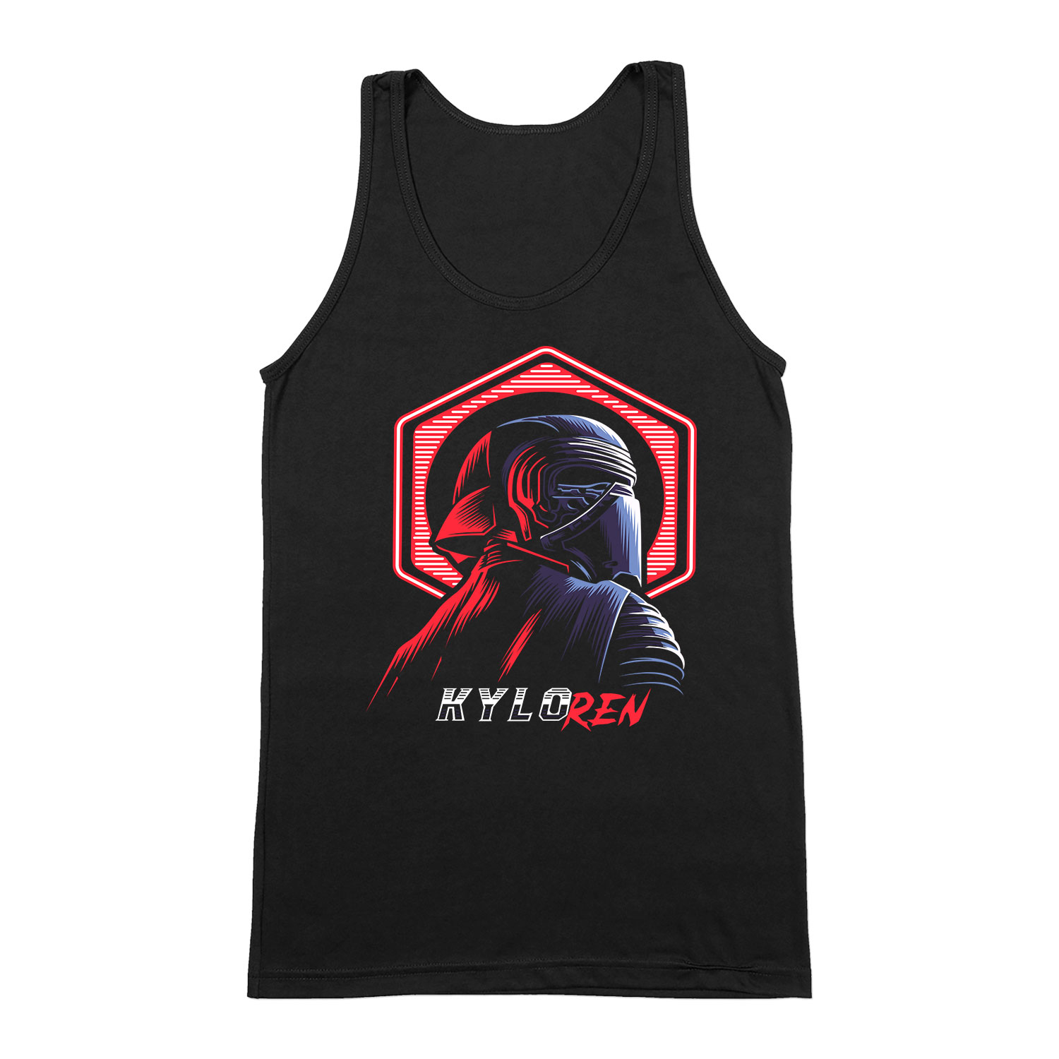 kylo ren star wars Fekete Férfi Trikó