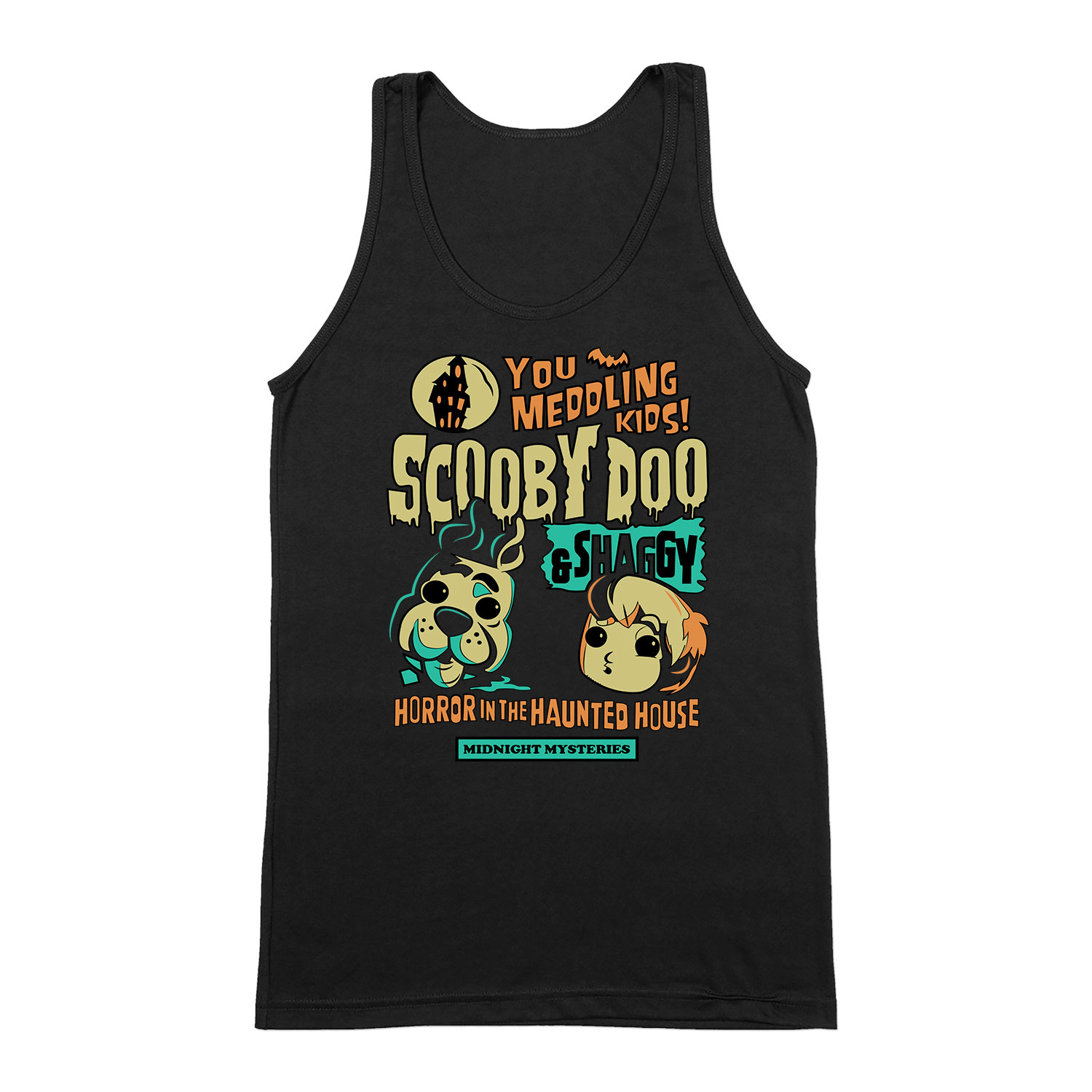 Scooby Doo Fekete Férfi Trikó
