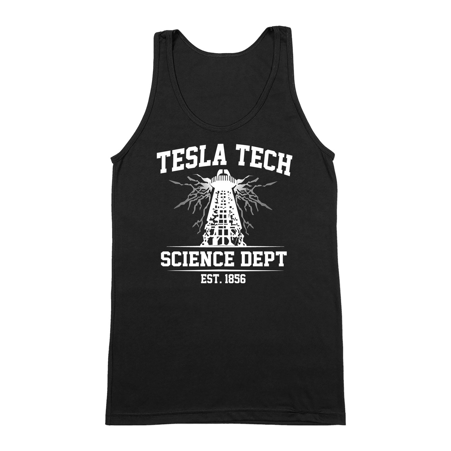Tesla Fekete Férfi Trikó