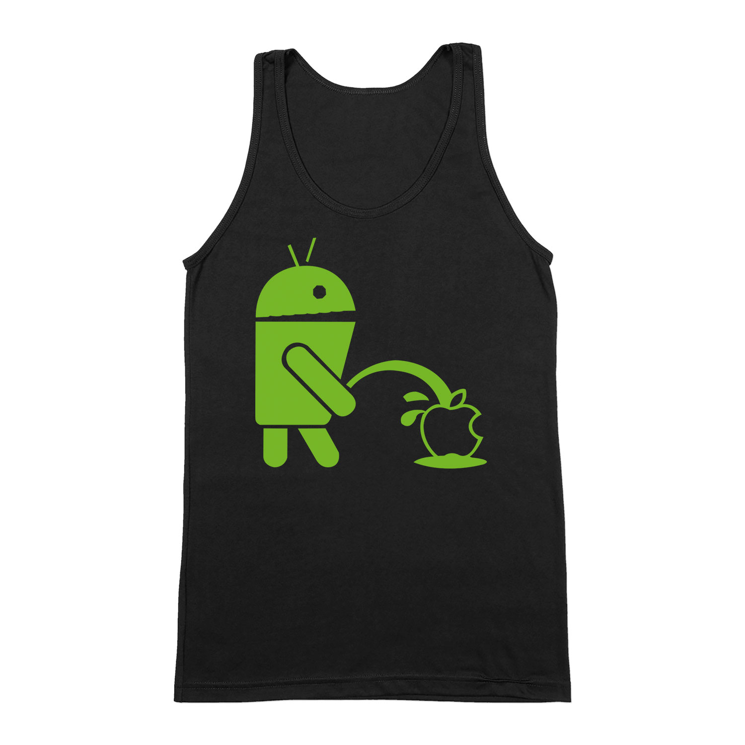 android humor Fekete Férfi Trikó