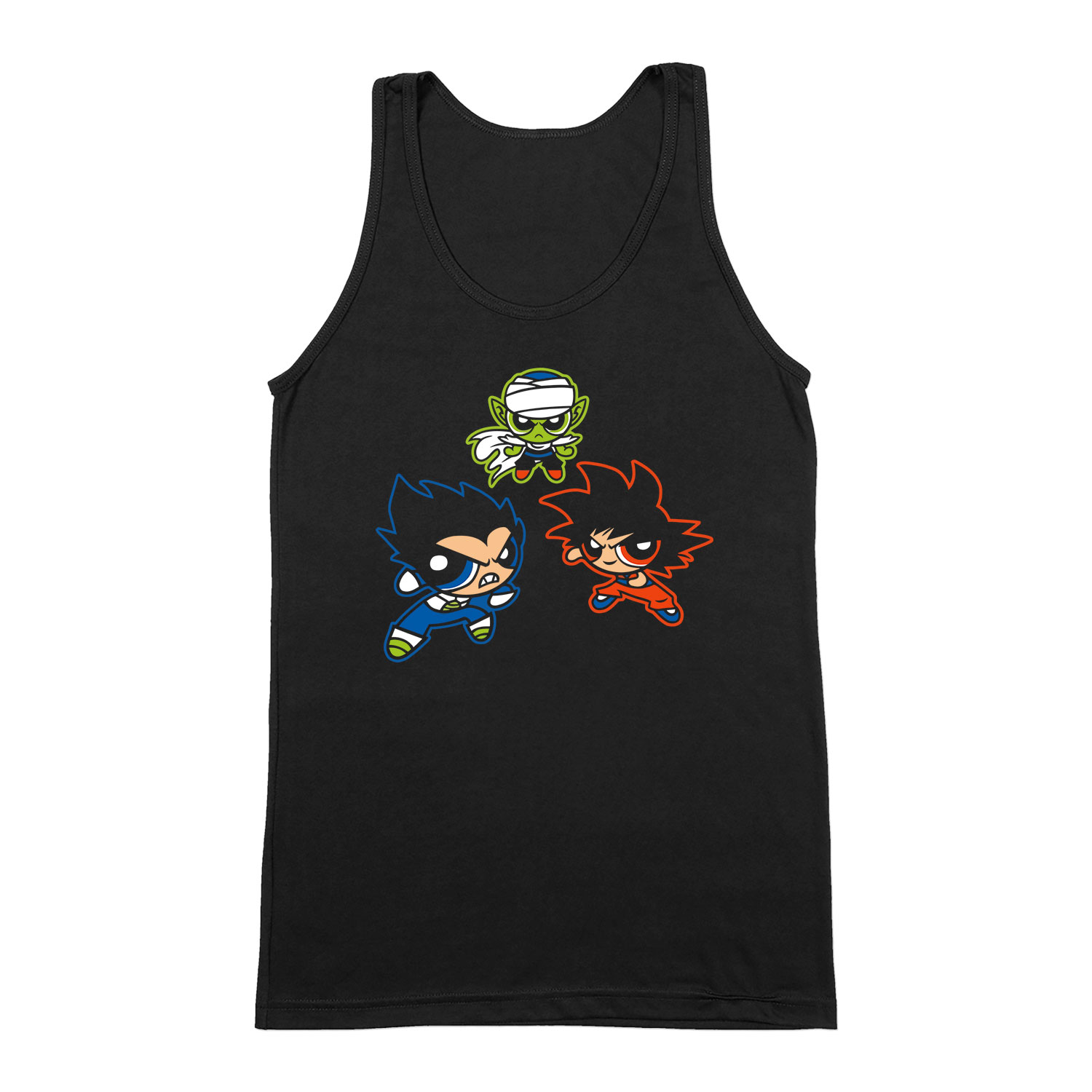 pindúr pandúrok dragon ball son goku Fekete Férfi Trikó