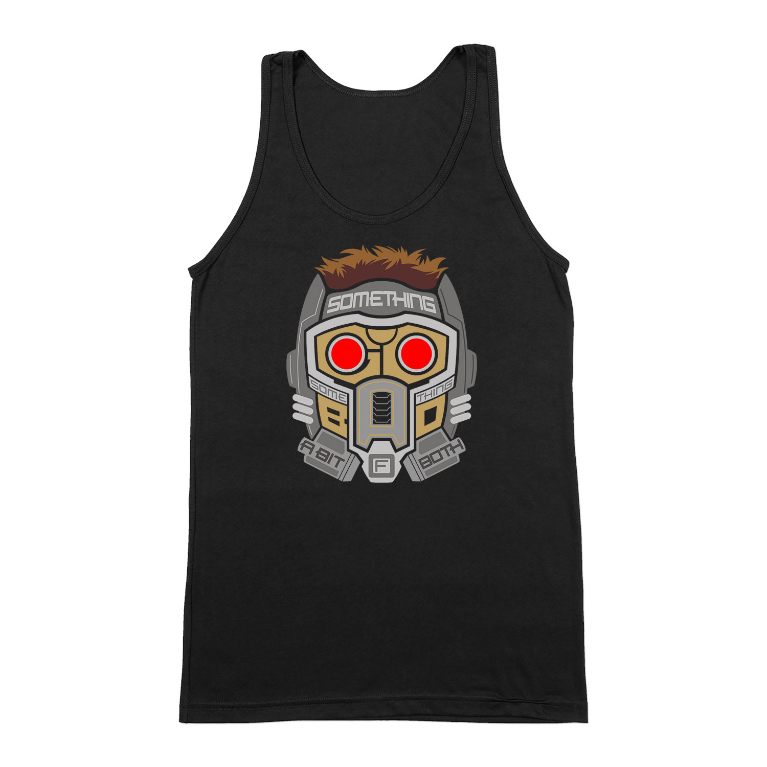 a galaxis őrzői peter star lord űrlord Fekete Férfi Trikó