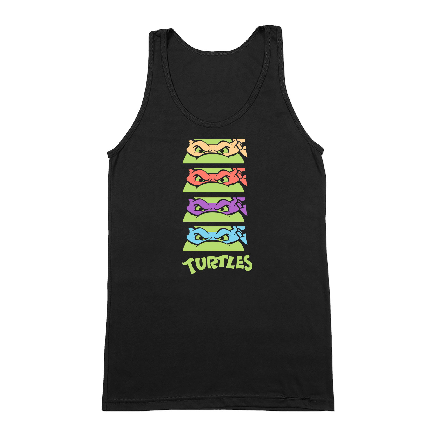 Tini Ninja Teknőcök tmnt Fekete Férfi Trikó
