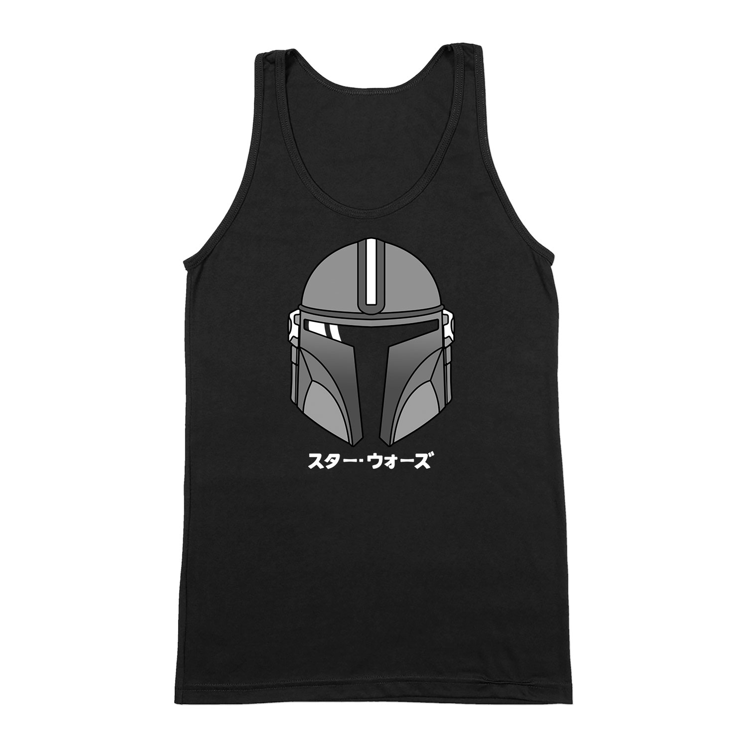 mandalorian baba yoda baby yoda Fekete Férfi Trikó