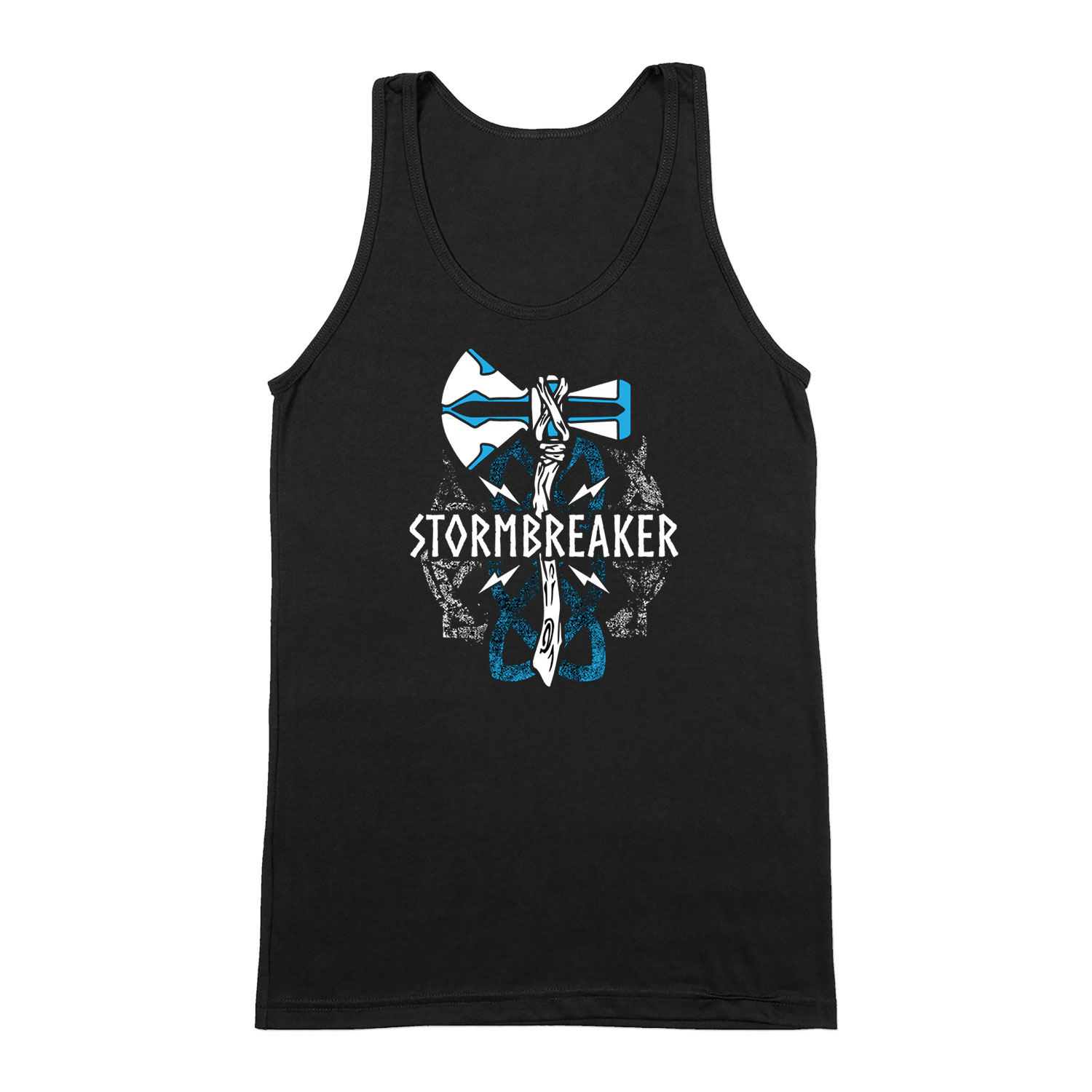 stormbreaker thor mjolnir Fekete Férfi Trikó