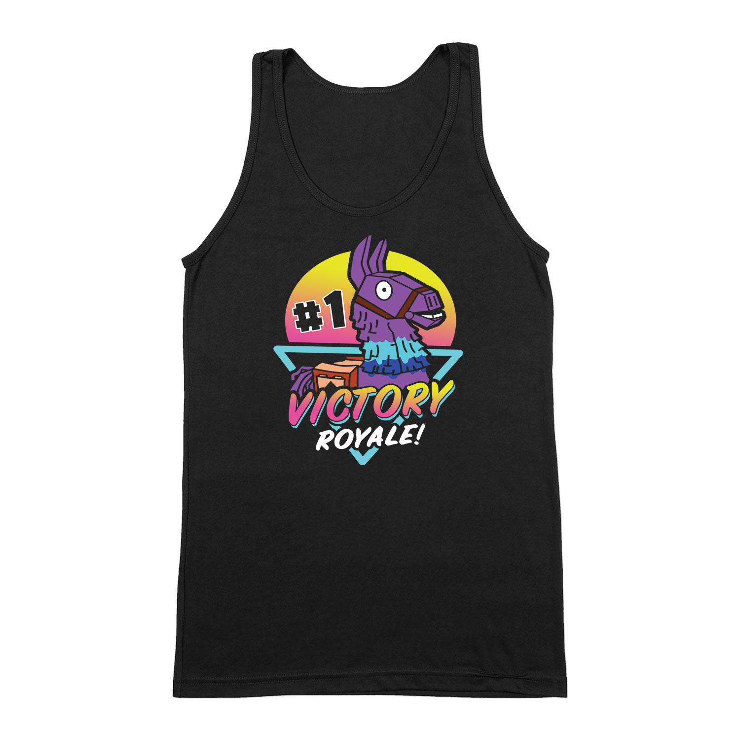 fortnite loot láma Fekete Férfi Trikó