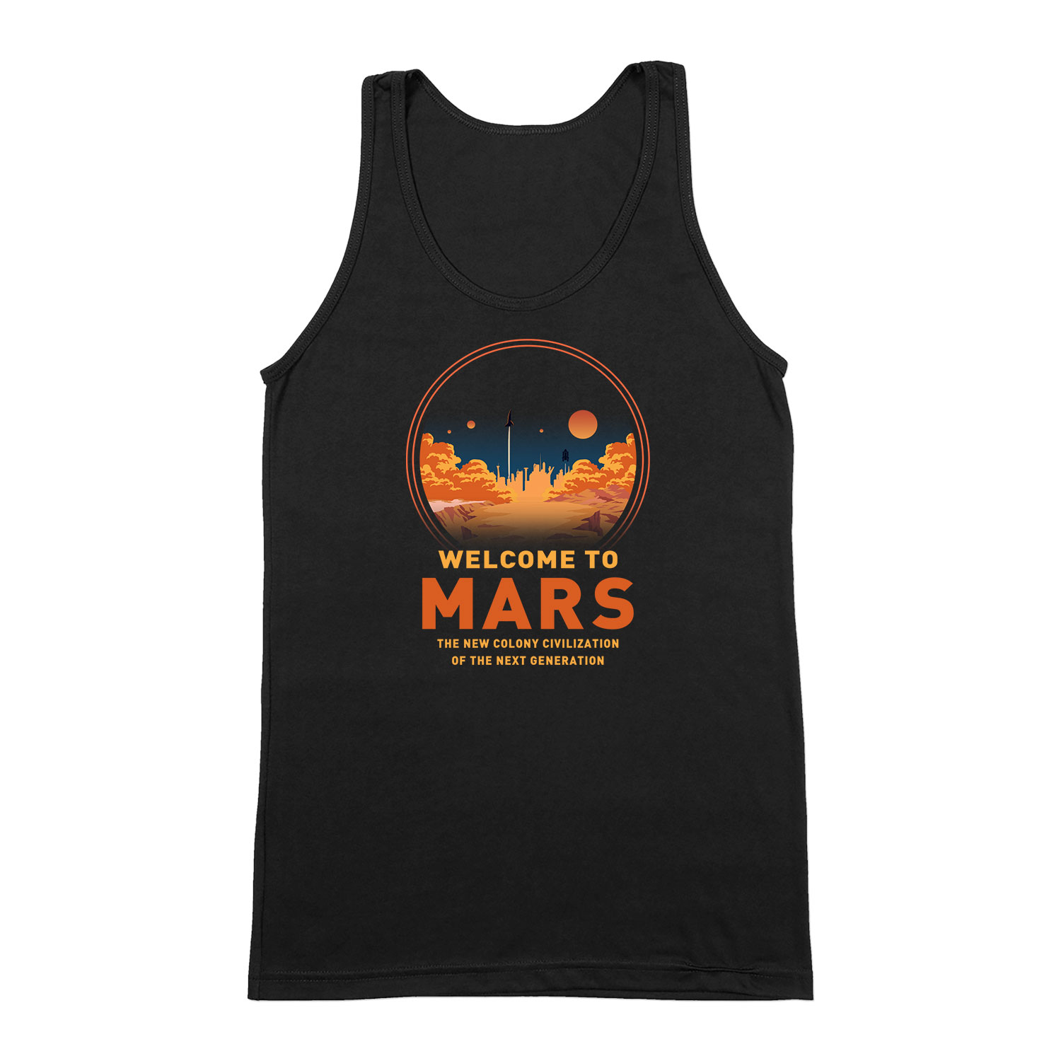 mars Fekete Férfi Trikó