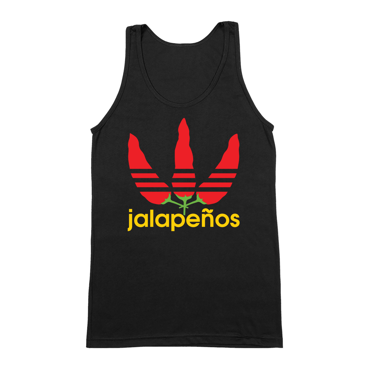jalapeno chili Fekete Férfi Trikó