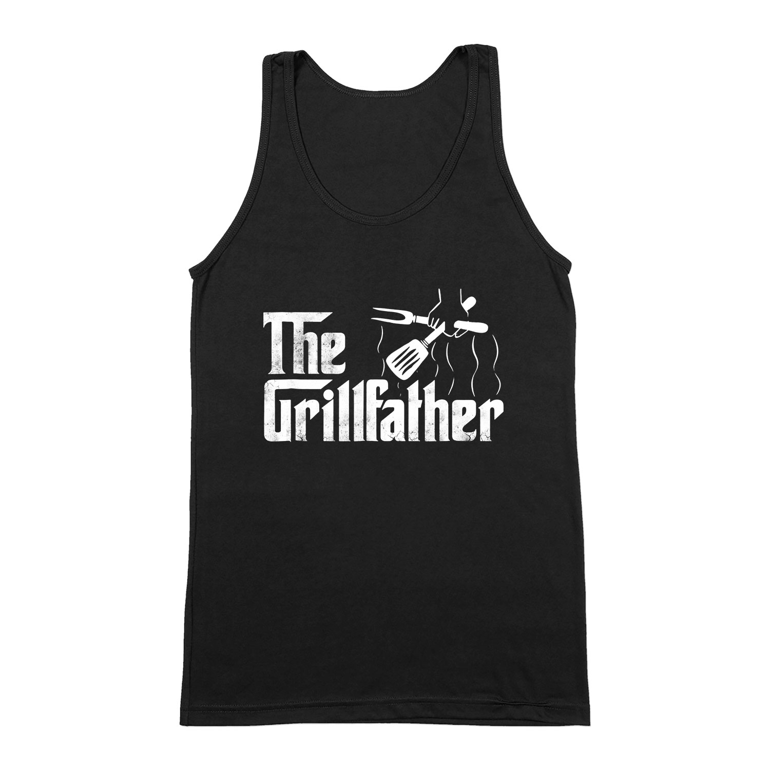 grill grillezés Fekete Férfi Trikó