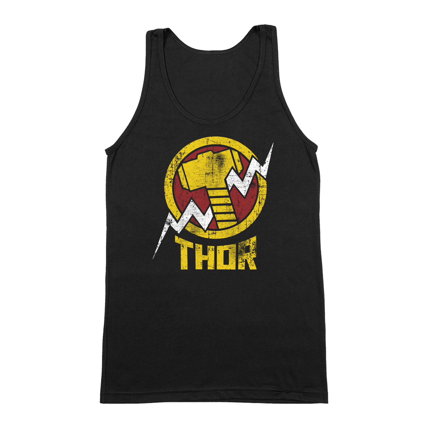 thor avengers Fekete Férfi Trikó