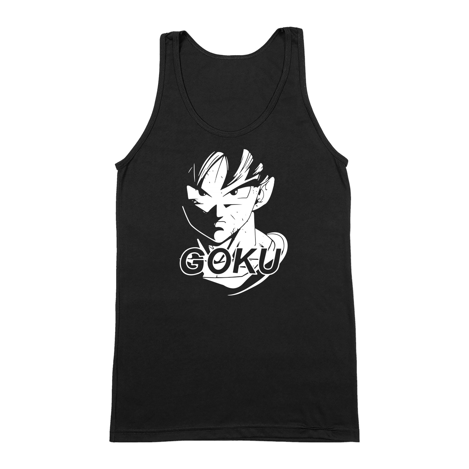 son goku dragon ball Fekete Férfi Trikó