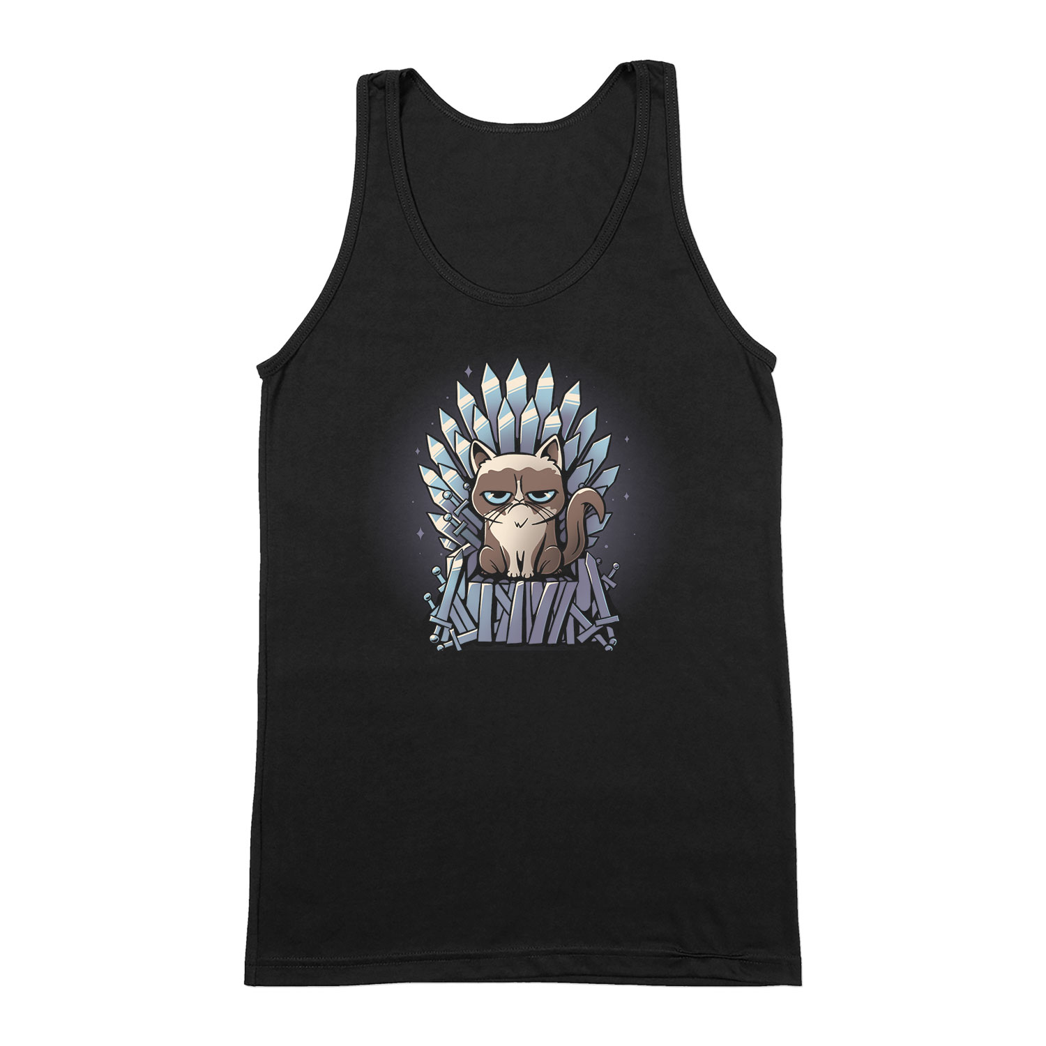 Game Of Cats macska macskás cica cicás Fekete Férfi Trikó