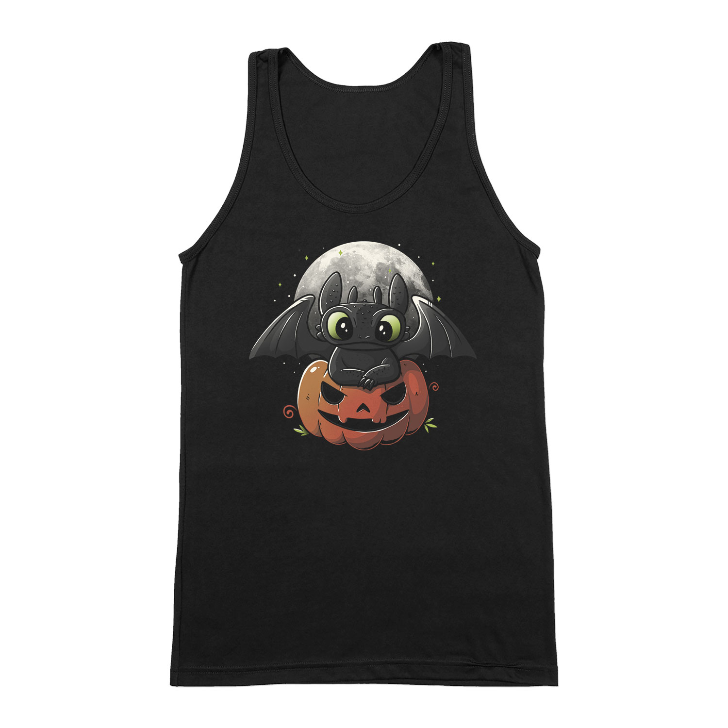 éjfúria halloween Fekete Férfi Trikó