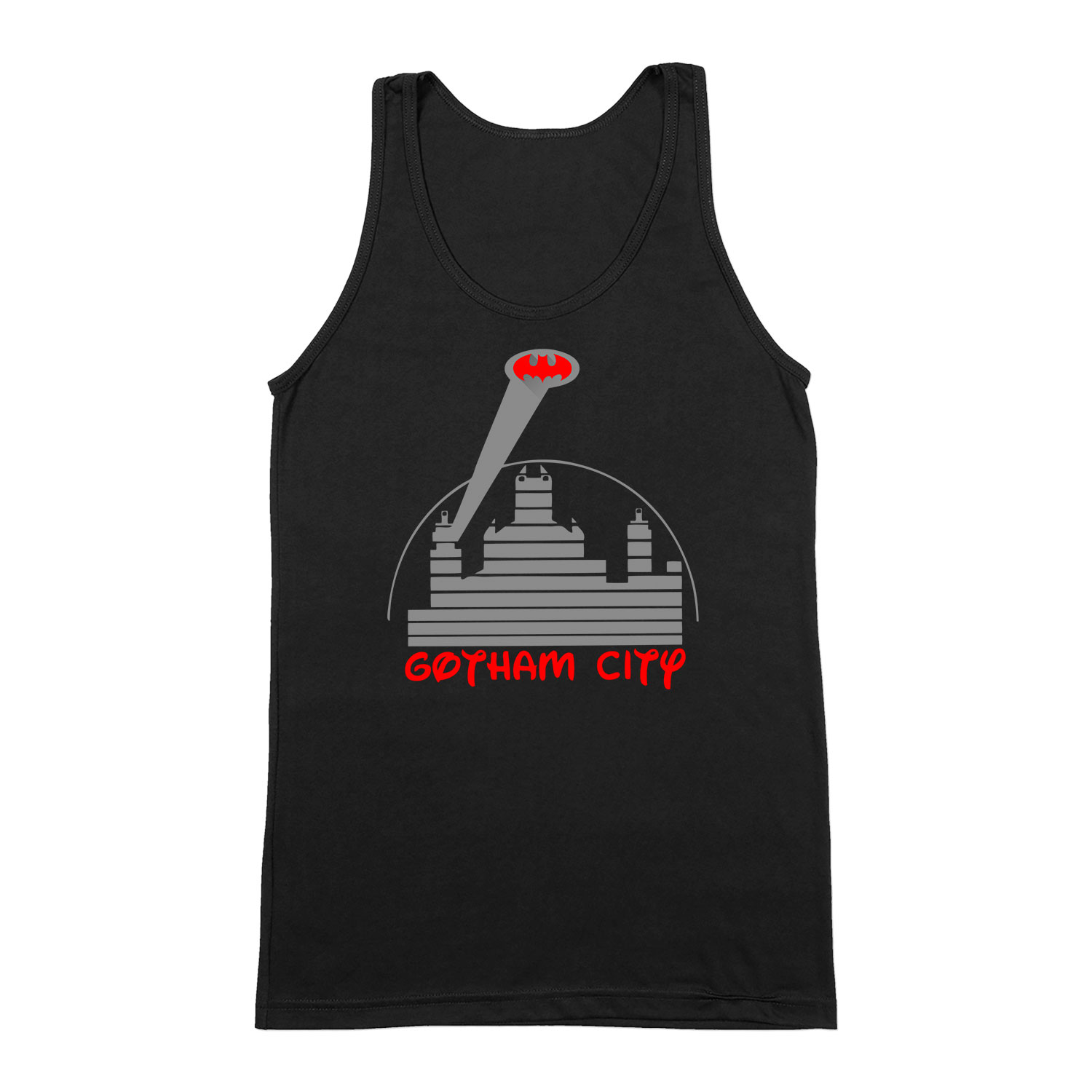 batman gotham Fekete Férfi Trikó