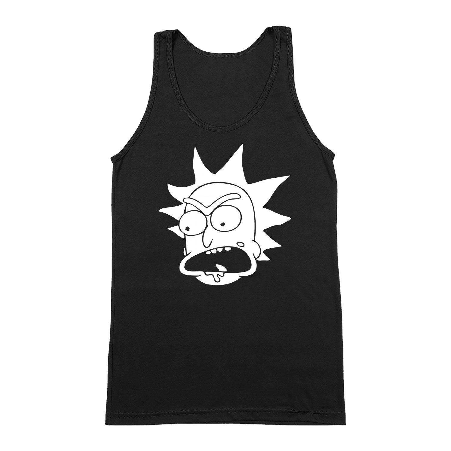 rick és morty Fekete Férfi Trikó