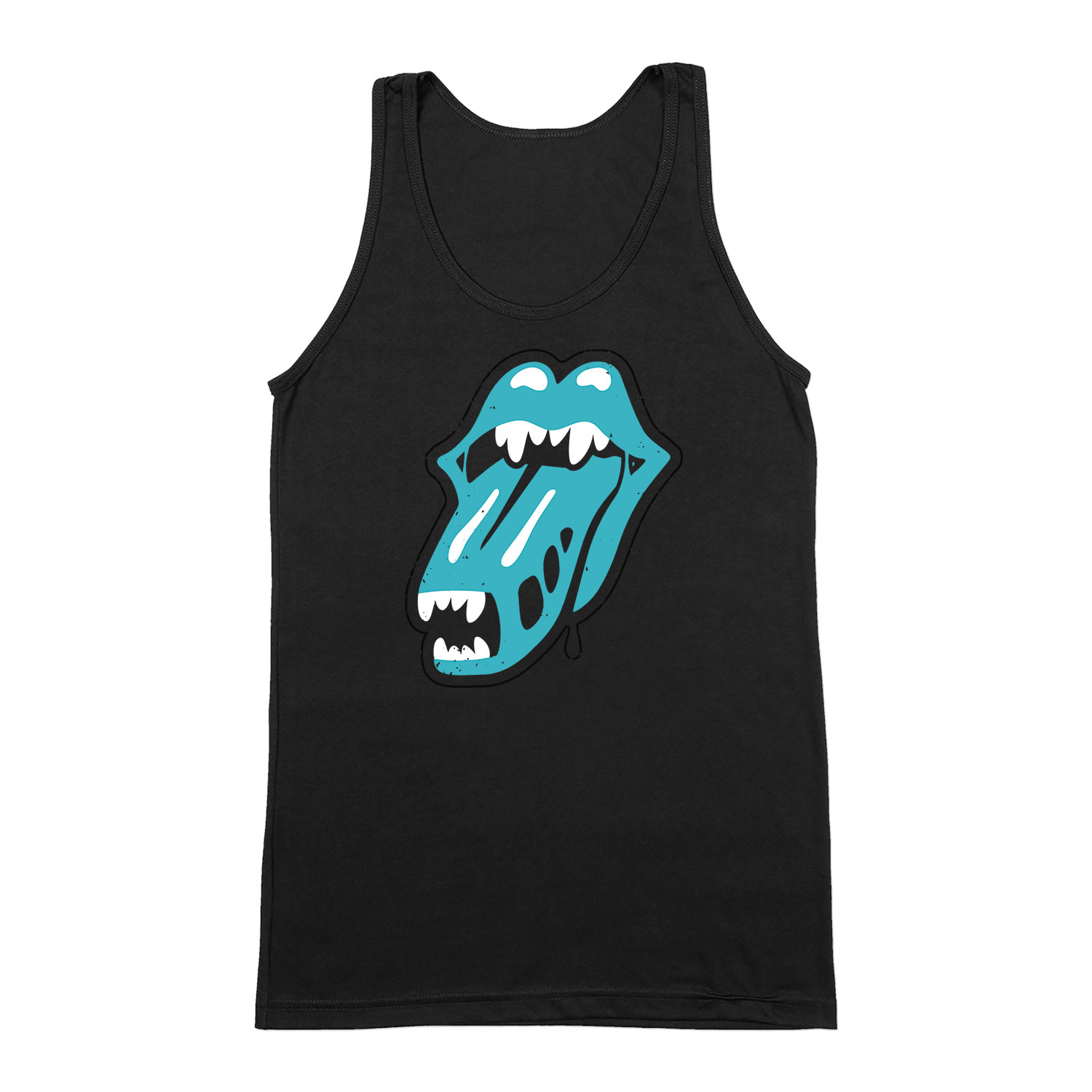 alien kiss Fekete Férfi Trikó