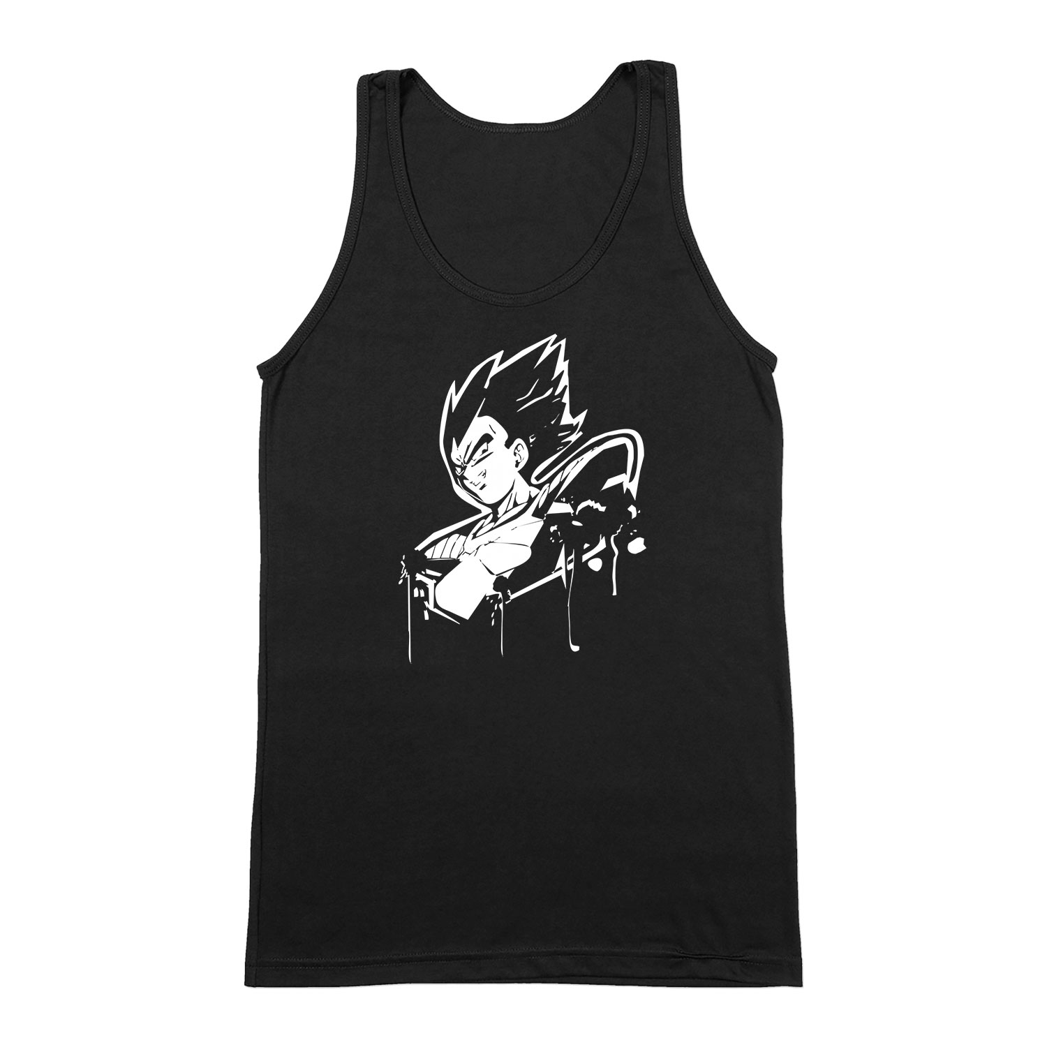 vegeta dragon ball Fekete Férfi Trikó