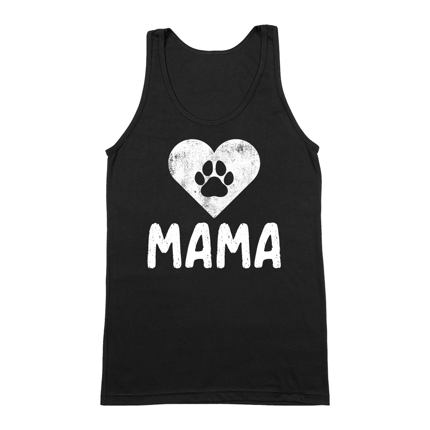 Dog Mama kutya kutyás Fekete Férfi Trikó