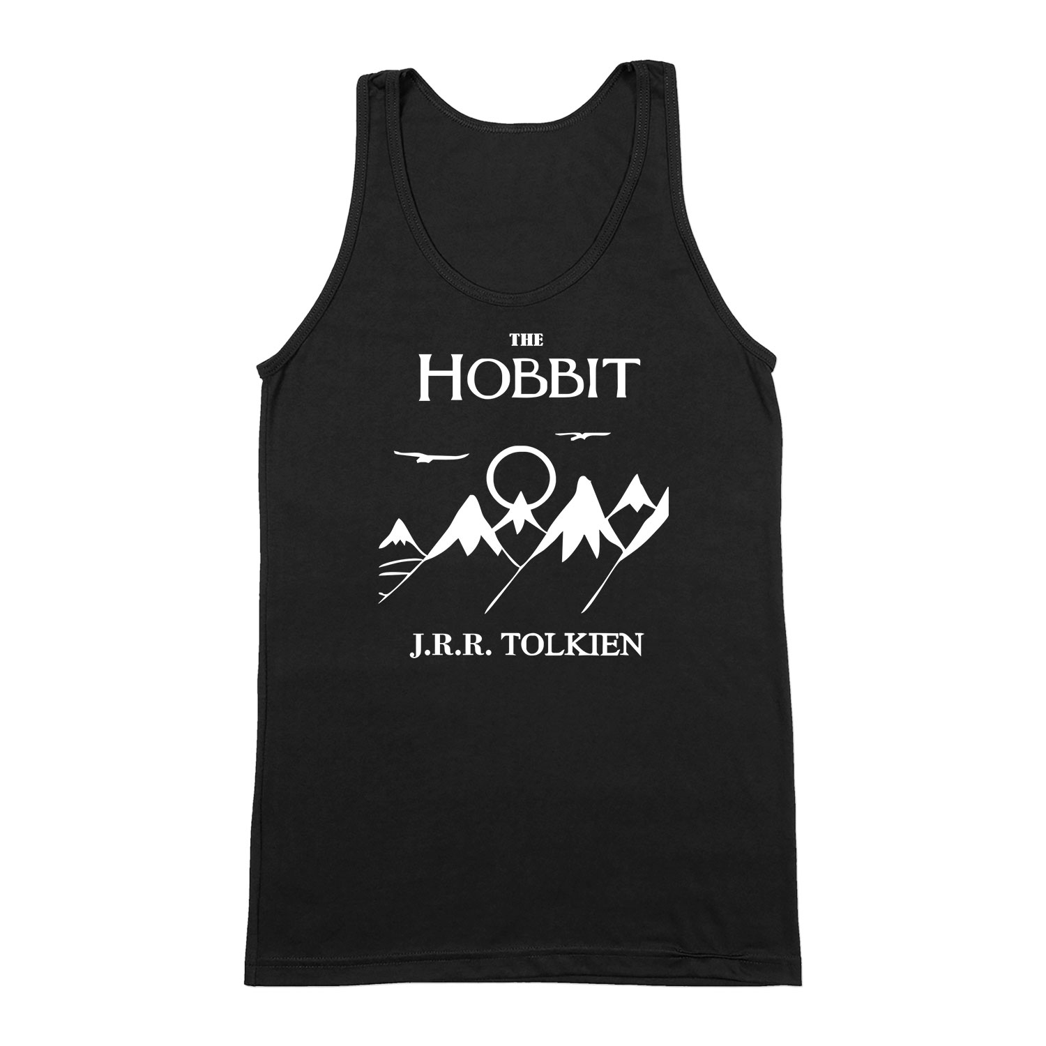 the hobbit jrr tolkien Fekete Férfi Trikó