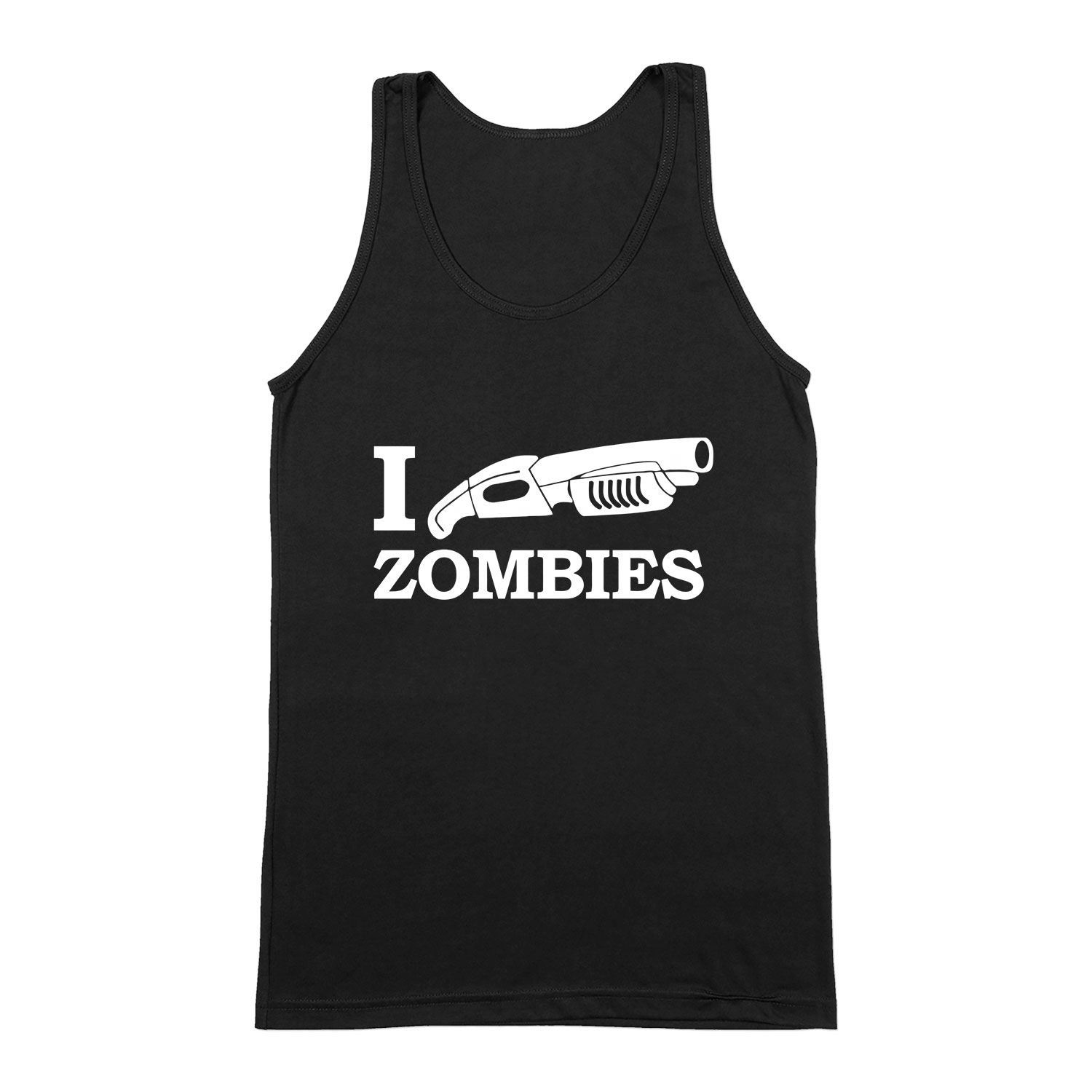 zombis zombi Fekete Férfi Trikó