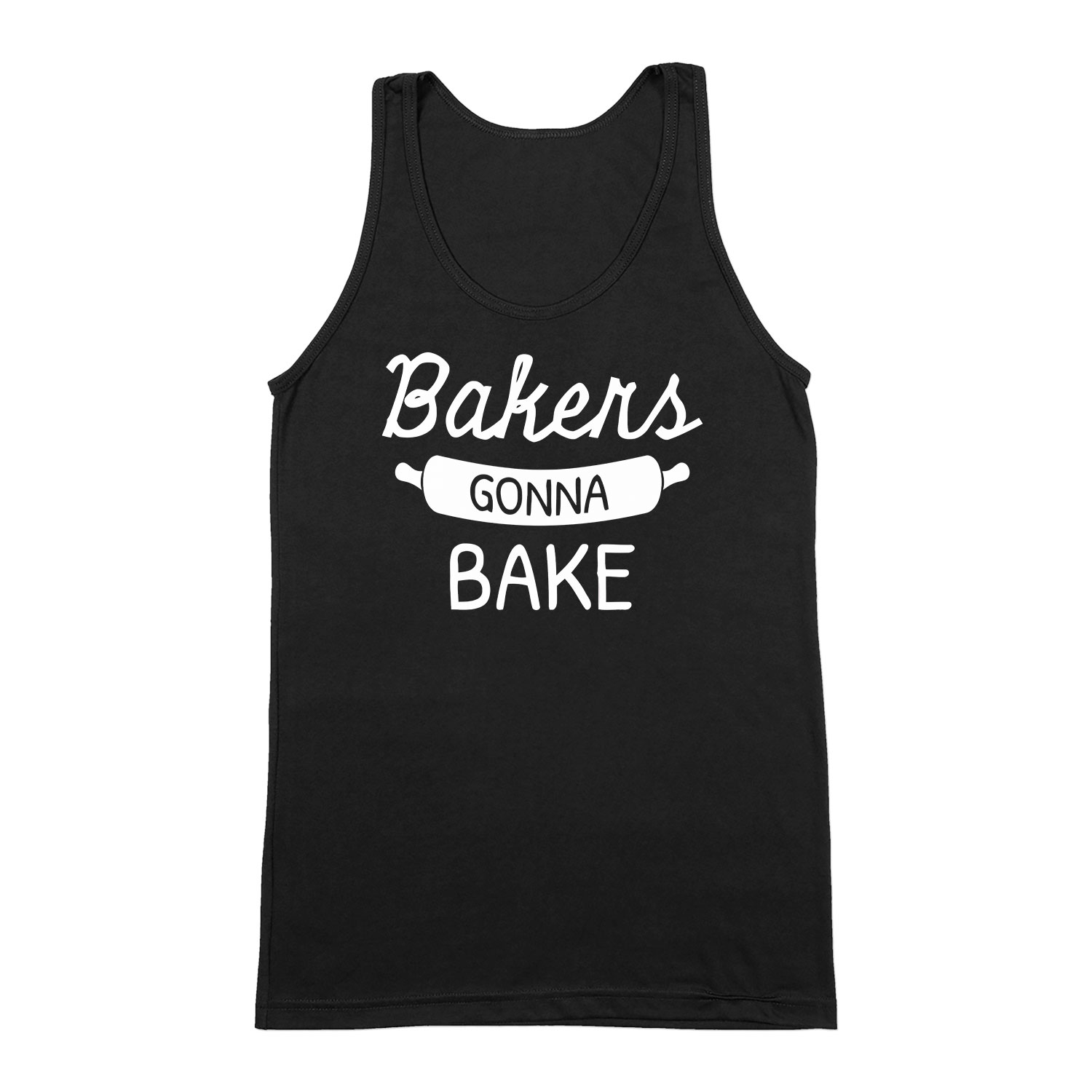 sütés cukrász bake baking Fekete Férfi Trikó